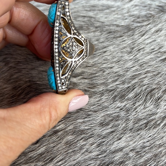 Julia post diamond ring - Picture 2 of 4